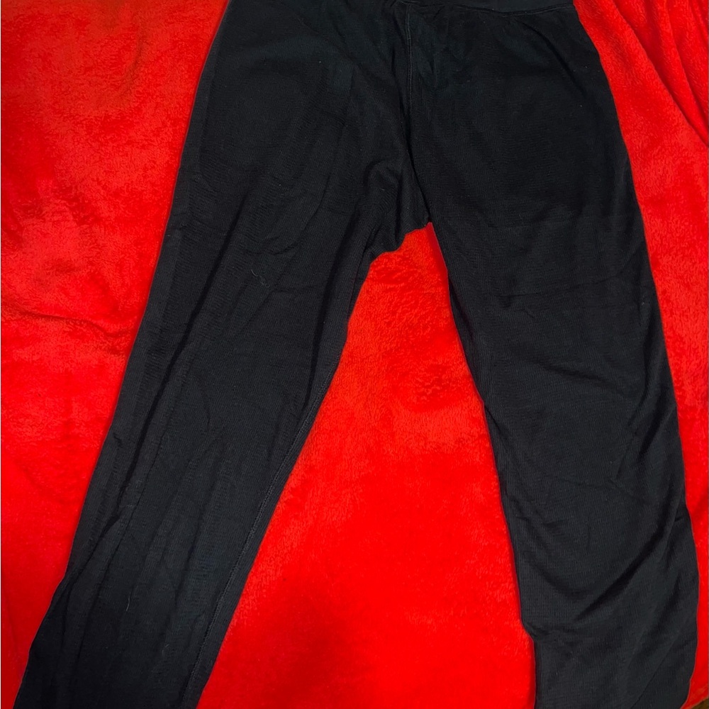 Polo Ralph Lauren Black Cotton-Blend Pants